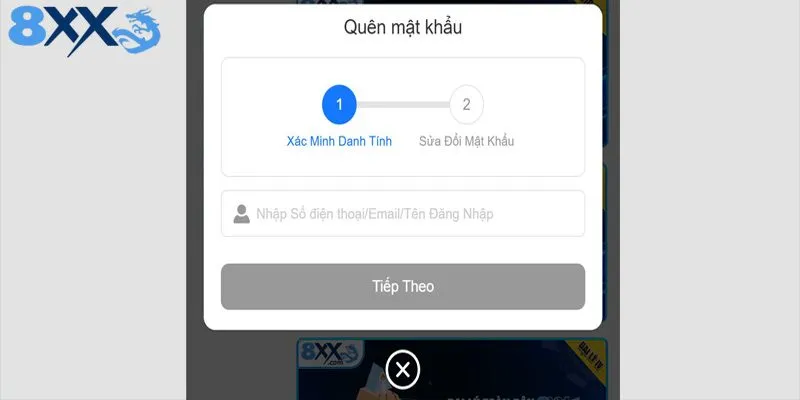 Cách xử lý một số lỗi khi đăng nhập 8XX