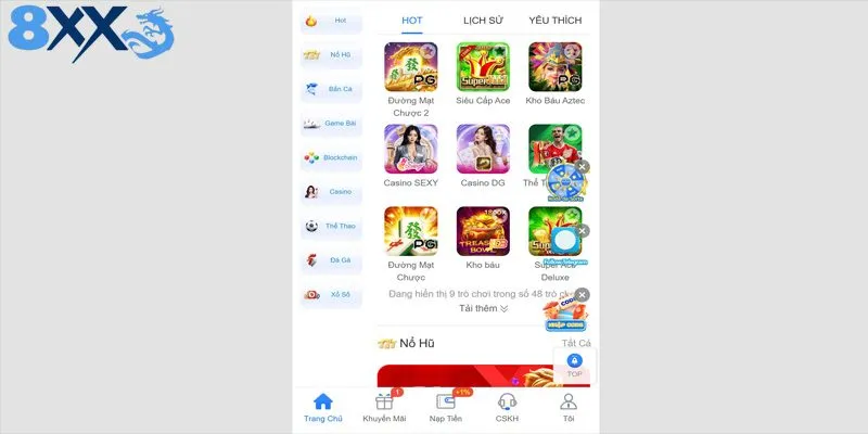 Giao diện đỉnh cao